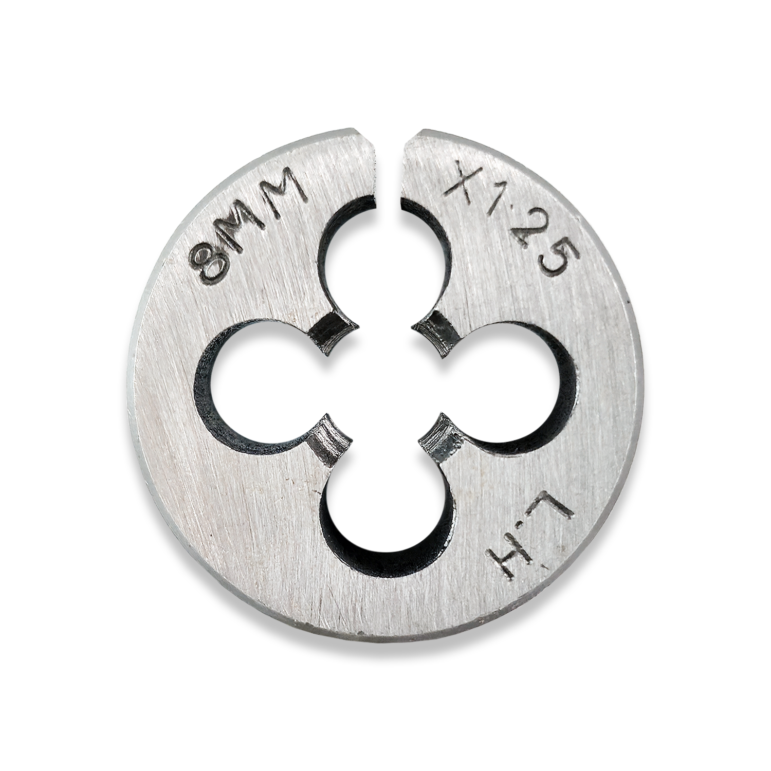 8MM x 1.25 SPLIT DIE (CARBON) LEFT HAND