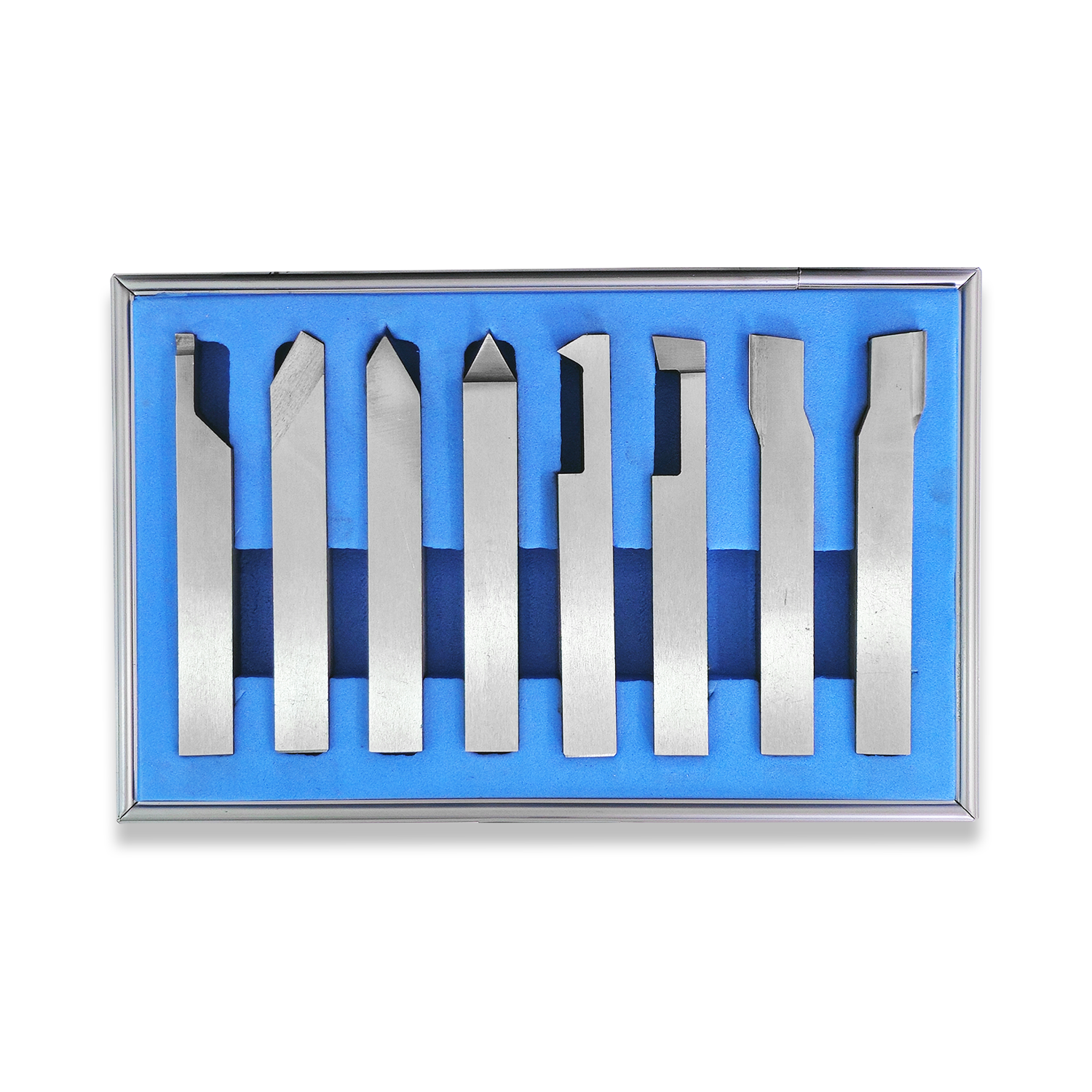 8PC HSS LATHE TURNING FACING THREADING TOOL SET 10MM SHANK TOOLS - Image 3