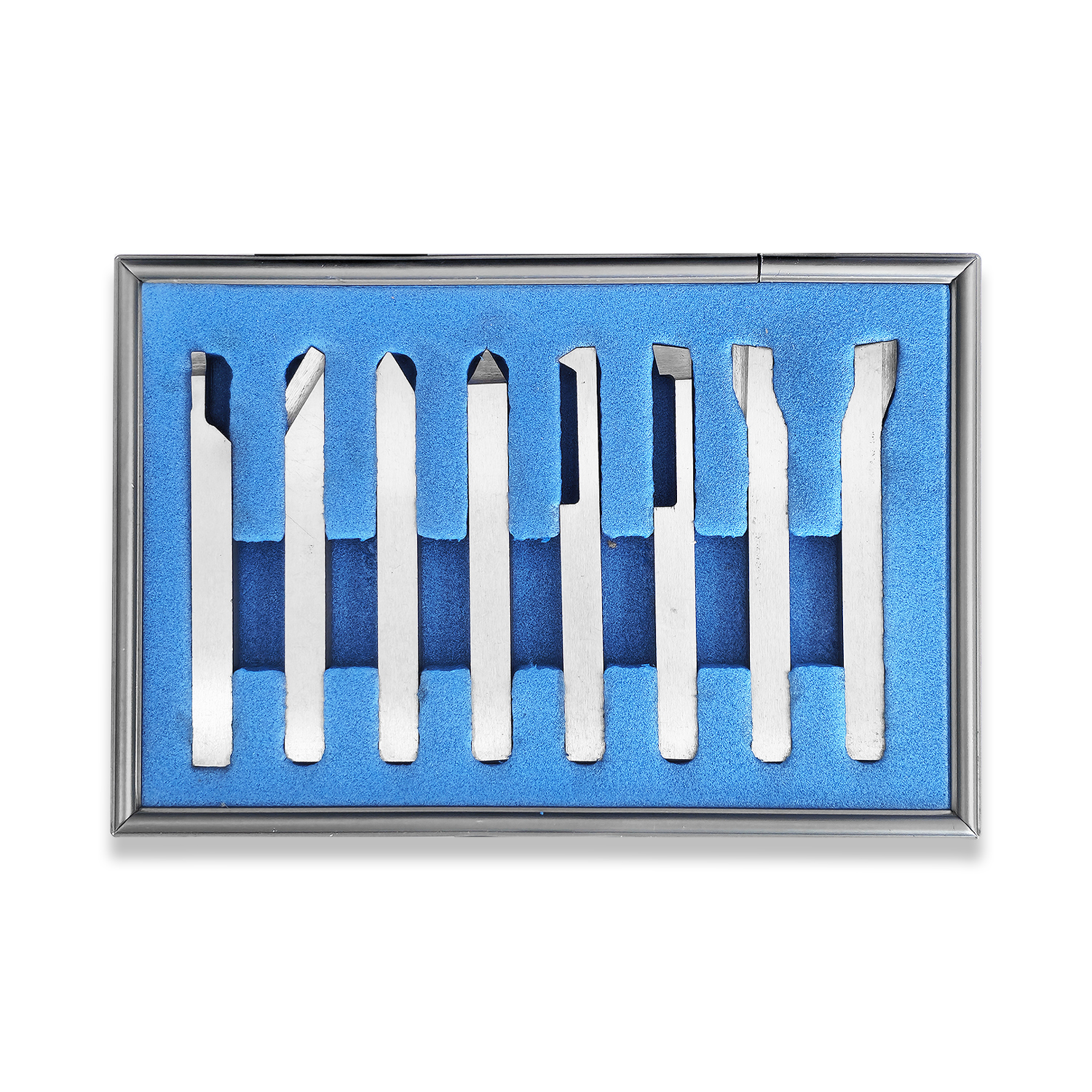 8PC HSS LATHE TURNING FACING THREADING TOOL SET 6MM SHANK TOOLS - Image 2