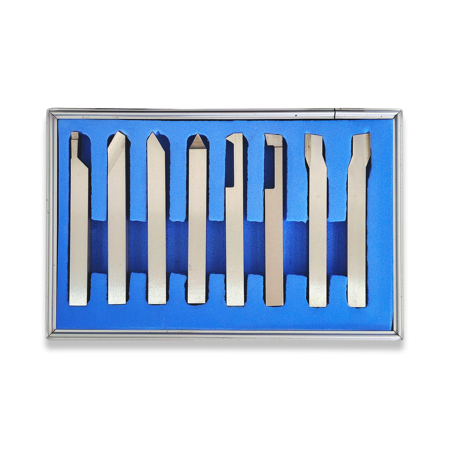 8PC HSS LATHE TURNING FACING THREADING TOOL SET 8MM SHANK TOOLS - Image 2
