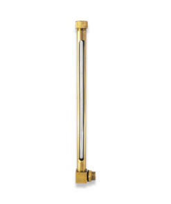 8" BRASS OIL SUMP LEVEL GAUGE