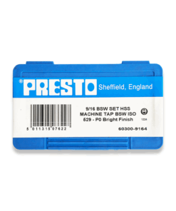 Presto 9/16" BSW HSS set of 3 taps
