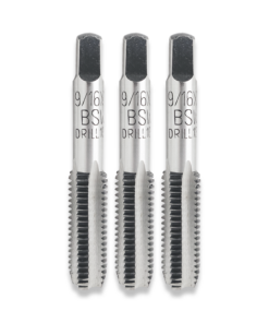 9/16" TAPS SET BSW x 12tpi