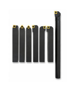 Alternative view of 7PC INDEXABLE LATHE TOOL SET 20mm SHANK CCMT 09