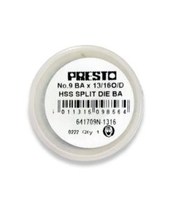 PRESTO 9BA HSS SPLIT DIE
