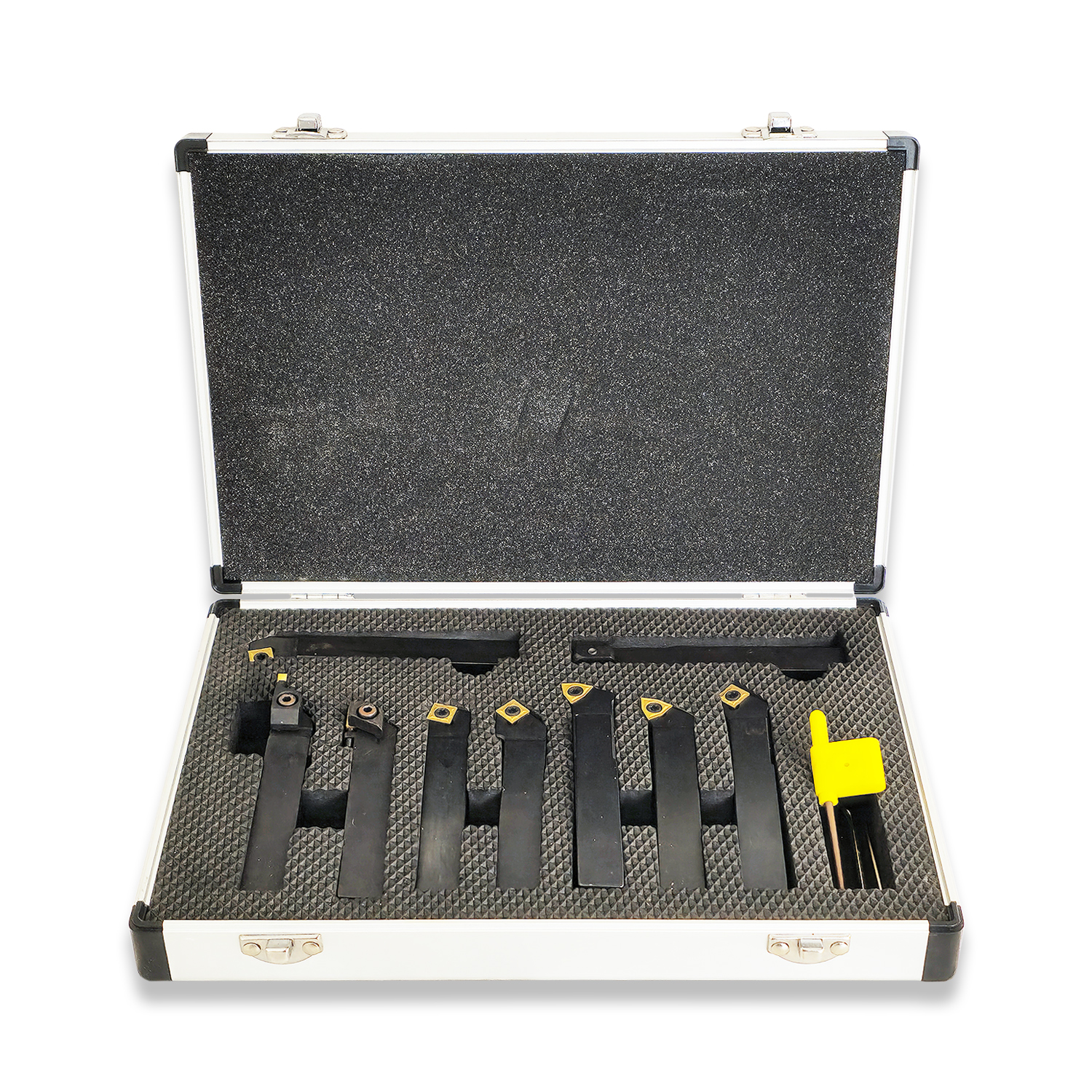 9PC Turning/Boring/Parting and Grooving Tool Set 16mm Shank