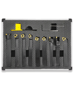 Alternative view of 9PC Turning/Boring/Parting and Grooving Tool Set 12mm