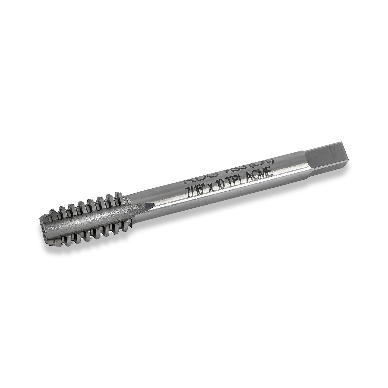 ACME TAP 7/16" X 10 TPI HSS (LEFT HAND) - Image 2