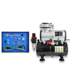 AIRBRUSH TANK COMPRESSOR WITH 186K PRO KIT