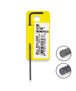 BONDHUS 1/16″ Allen Key Ball End Hex Long Arm 15703