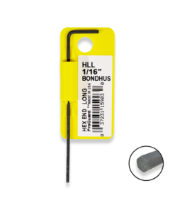 Bondhus 1/16" Allen Keys Hex Long Arm ProGuard Finish 15903