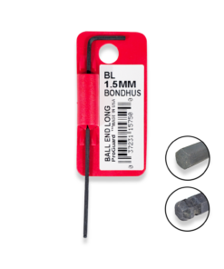 BONDHUS 1.5mm Allen Key Ball End Hex Long Arm 15750
