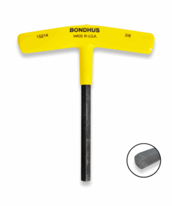BONDHUS 3/8" T-Handle 6" Hex Driver 15214BON