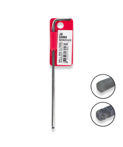 BONDHUS 3mm Ball End Hex Long Allen Keys BriteGuard Finish 17056