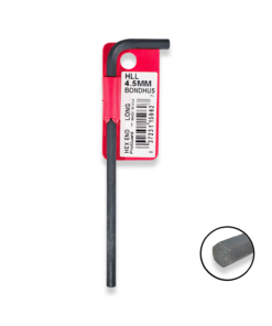 BONDHUS 4.5mm Allen Keys Hex Long Arm ProGuard Finish 15962