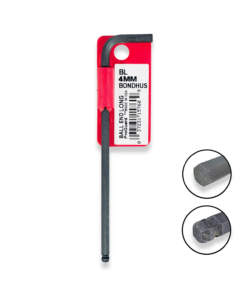 BONDHUS 4mm Allen Key Ball End Hex Long Arm 15760