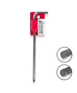 BONDHUS 6mm Ball End Hex Long Allen Keys BriteGuard Finish 17068