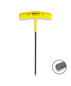 BONDHUS 7/64″ T-Handle 6″ Hex Driver 15206BON