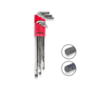 BONDHUS BriteGuard Ball End Hex Allen Key Set 9pcs Metric 1.5mm-10mm 17099