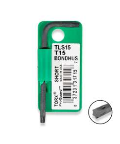 BONDHUS T15 Short Arm Torx 15 Allen Key 31715