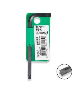 BONDHUS T25 Short Arm Torx 25 Allen Key 31725