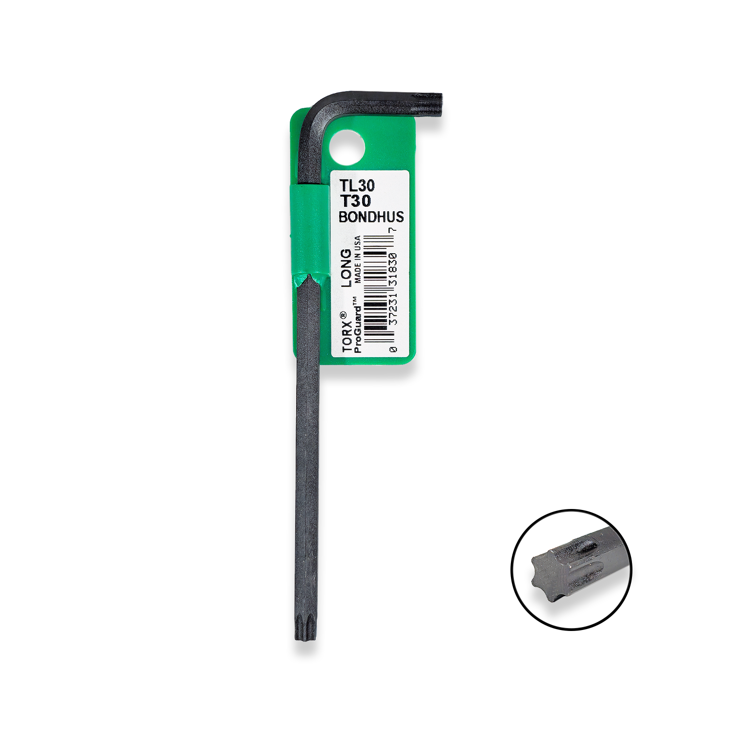 BONDHUS T30 Long Arm Torx 30 Allen Key 31830