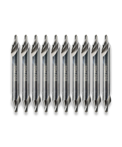 10 X BS3 CENTRE DRILLS (1/4" DIA)