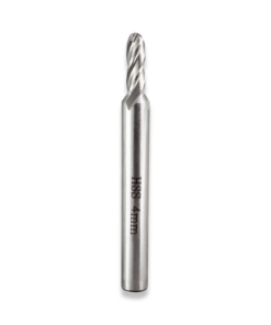 Ball Nose Endmill 4MM HSS