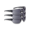 Bolle Ness Safety Glasses Anti Scratch Anti Fog Lens x 3 Pairs