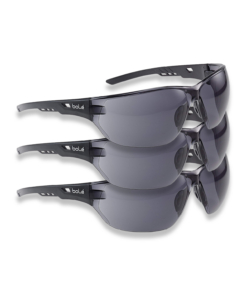 Bolle Ness Safety Glasses Anti Scratch Anti Fog Lens x 3 Pairs