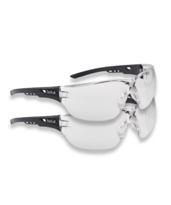 Bolle Ness Safety Glasses Anti Scratch Anti Fog Lens x 2 Pairs