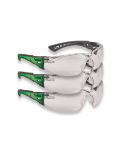 Bolle Safety Glasses Rush+ Range RUSHPGLO Clear Lens Phosphorescent Band x 3 pairs