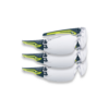 Bolle Safety Glasses Silex+ Range SILEXPPSI Clear Lens Anti-Fog/Scratch x 3 pairs