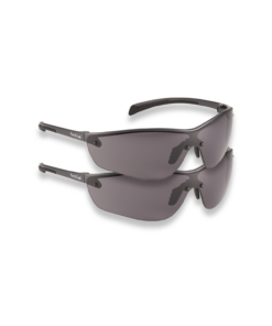 Bolle Safety Glasses Silium+ Range SILPPSF Smoke Lens Anti Mist x 2 pairs