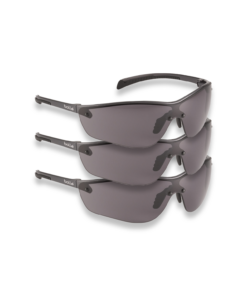 Bolle Safety Glasses Silium+ Range SILPPSF Smoke Lens Anti Mist x 3 pairs