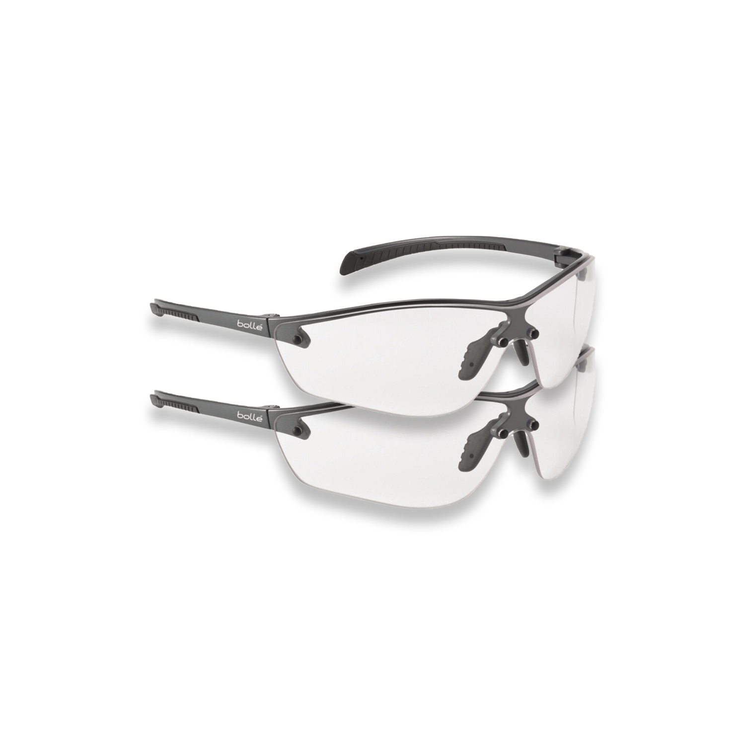 Bolle Safety Glasses Silium+ Range SILPPSI Clear Lens x 2 pairs