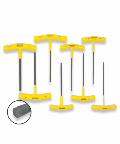 Bondhus T-Handle 6" Hex Allen Key/Driver Set 8pcs Imperial 3/32"-1/4" HTX80-6 15232BON
