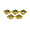 5 x CCMT 06 02 04 Carbide Insert