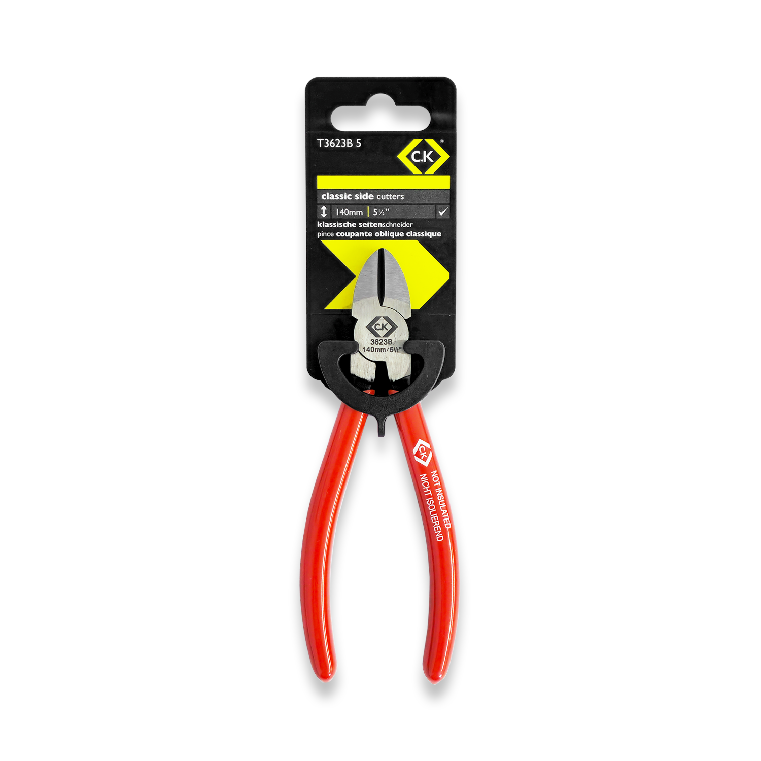 CK Tools Classic Side Cutters 140mm T3623B 5 - Image 3
