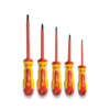 CK Tools Triton XLS Insulated Screwdriver Set Of 5 SL Slotted & PZ Pozi T4729