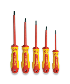 CK Tools Triton XLS Insulated Screwdriver Set Of 5 SL Slotted & PZ Pozi T4729