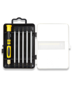 CK Tools Precision Screwdriver Set 7 Piece Slotted, Phillips & Torx Blades T4896