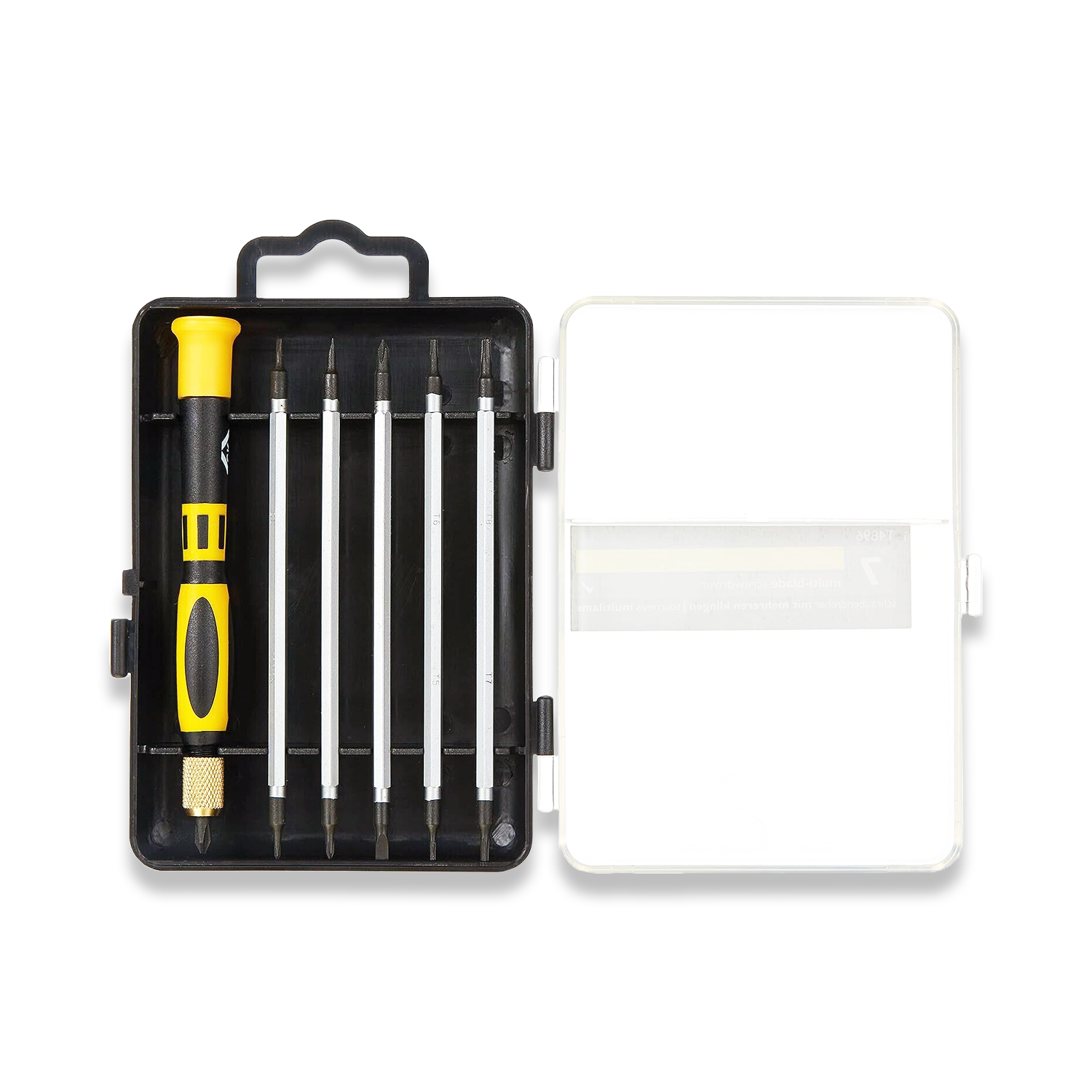 CK Tools Precision Screwdriver Set 7 Piece Slotted, Phillips & Torx Blades T4896