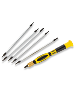 CK Tools Precision Screwdriver Set 7 Piece Slotted, Phillips & Torx Blades T4896 - Image 3