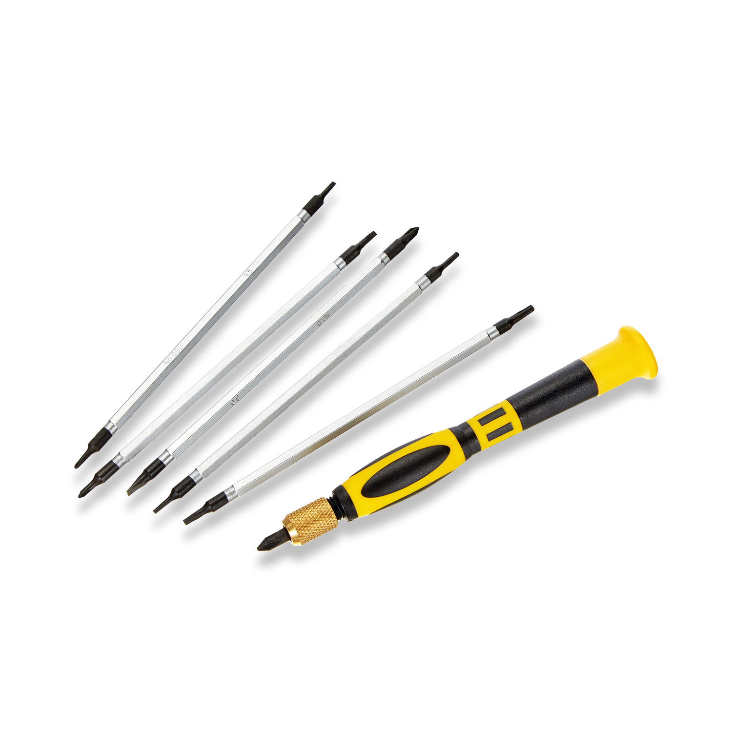 CK Tools Precision Screwdriver Set 7 Piece Slotted, Phillips & Torx Blades T4896 - Image 3