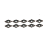 DCMT 07 STAINLESS STEEL TIPS / INSERTS (box of 10tips)
