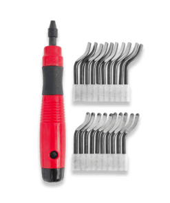 DEBURRING TOOL WITH 20 BLADES