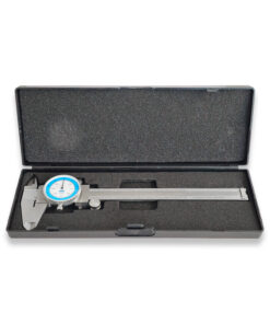DIAL FRACTION CALIPER 0-6" IMPERIAL 0.01" / 1/64" - Image 3