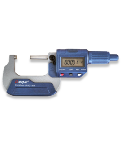 DIGITAL OUTSIDE ELECTRONIC MICROMETER 25-50MM/0.1'' PRECISION BY DASQUA 4210-2110A