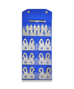 Dasqua 26pc Radius Gauge 0.5-13mm with holder 1352-2010